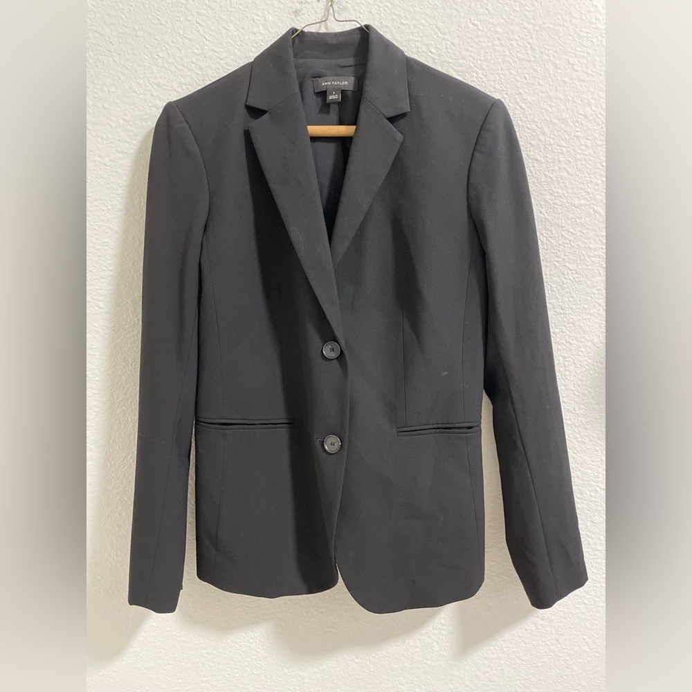 Ann Taylor black blazer